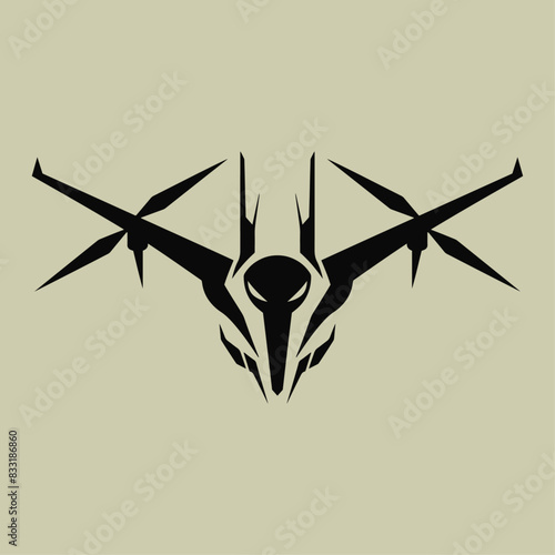 FPV Military drone logo