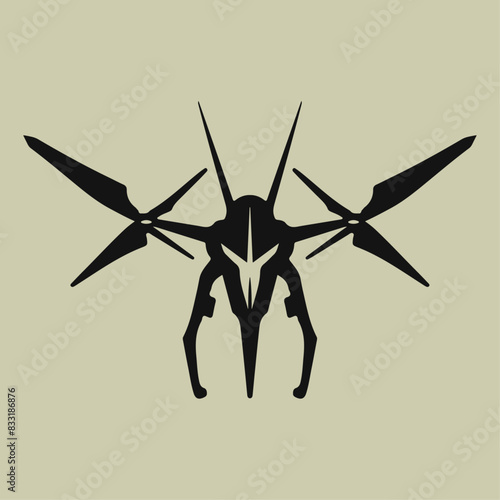 FPV Military drone logo