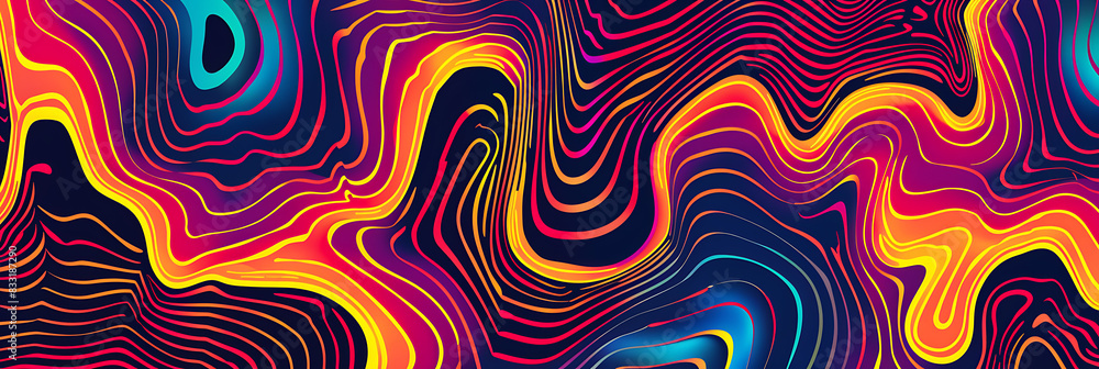 Hypnotic panorama wallpaper, the wonder of staring at it, which can be used in a variety of graphic designs Hypnotic panorama wallpaper, the wonder of staring at it, which can be used in a variety of graphic designs