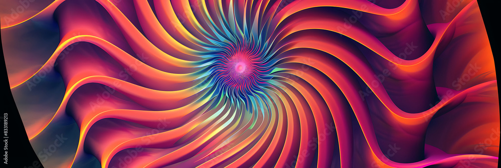Hypnotic panorama wallpaper, the wonder of staring at it, which can be used in a variety of graphic designs Hypnotic panorama wallpaper, the wonder of staring at it, which can be used in a variety of graphic designs
