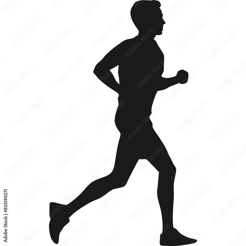 Runnning Silhouette Runnning Silhouette