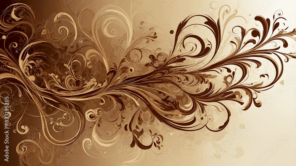 Exploring the Beauty of Brown Cream Swirls Exploring the Beauty of Brown Cream Swirls