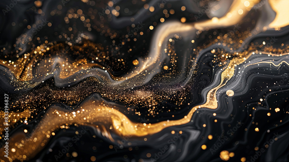 luxury black and gold liquid colors background luxury black and gold liquid colors background