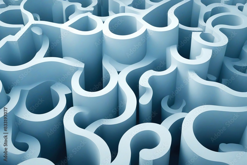 Fototapeta premium abstract blue background
