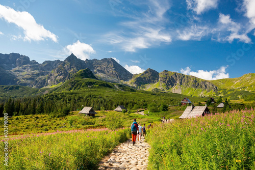 Fototapeta Naklejka Na Ścianę i Meble -  Tatra mountain, Poland. Kościelec peak	
