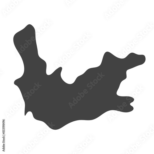 Western Cape map illustration