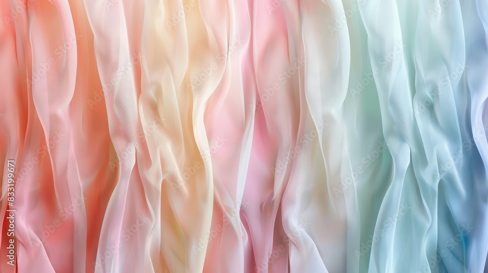 Delicate pastel stripes with a subtle texture, designed for a visually soothing and attractive advertisement Delicate pastel stripes with a subtle texture, designed for a visually soothing and attractive advertisement