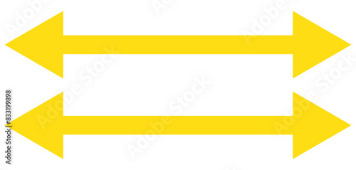 Straight long right vector arrow icon