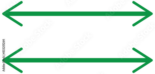 Straight long right vector arrow icon