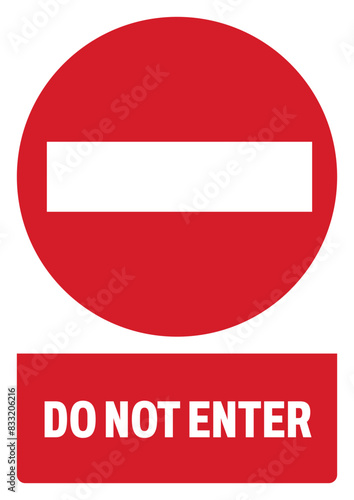 Free Download ISO prohibition safety signs_do not enter size a4/a3/a2/a1 - GFXLoad