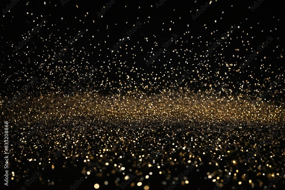 Fototapeta premium splash on black background
