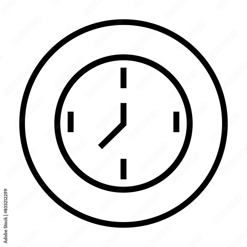 clock icon on metal button clock icon on metal button