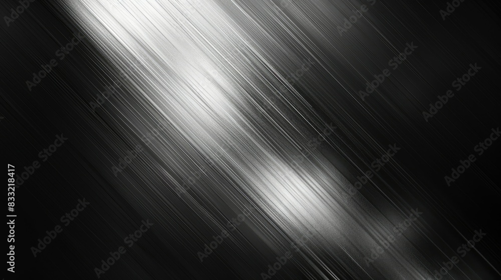 Brushed metal texture. Steel background. Vector illustration