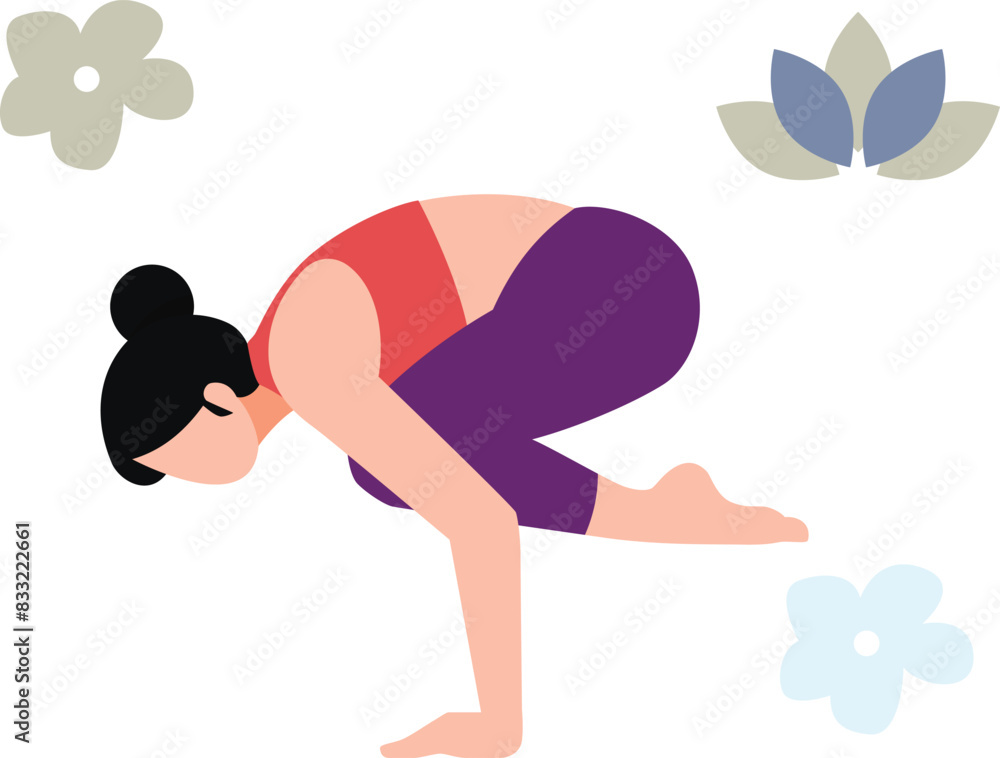 The girl is exercising for fitness. The girl is exercising for fitness.