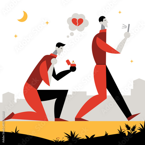 Man refused to marry