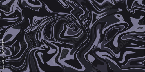 Seamless pattern with grey swirls. Abstract ink painting background, Mixture of acrylic paints. Abstract grey color acrylic pours liquid marble surface design.	