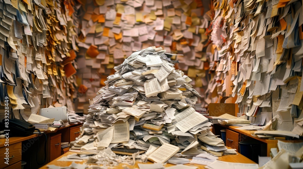 Whatâ€™s your strategy for managing a large volume of paperwork? 