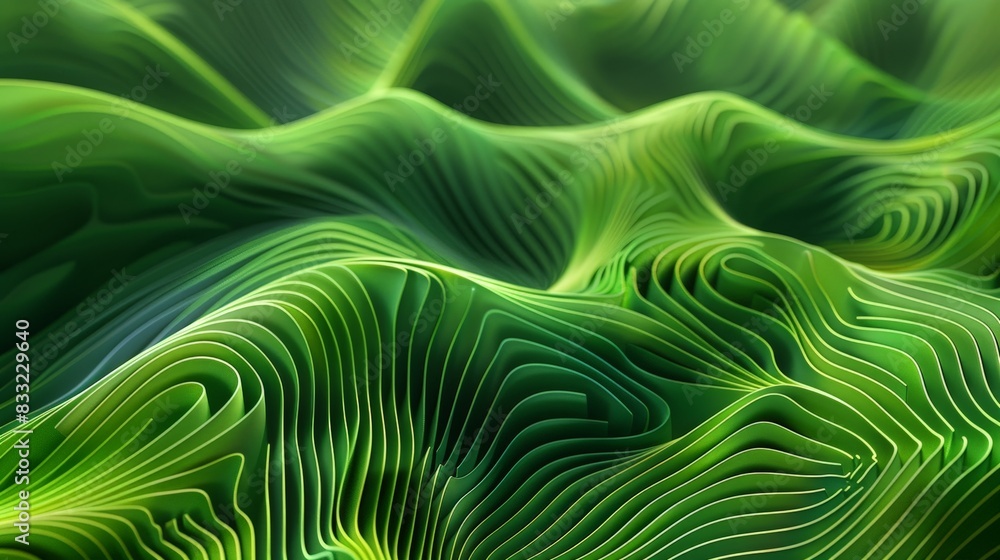 Vibrant Abstract Green Lines Wallpaper Background Inspired by Nature Vibrant Abstract Green Lines Wallpaper Background Inspired by Nature