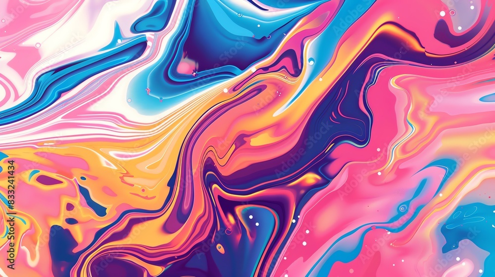 Abstract cloth design, fluid textile patterns, bright colors, wallpaper background Abstract cloth design, fluid textile patterns, bright colors, wallpaper background