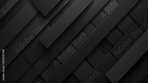 Abstract Black Background with Diagonal Lines