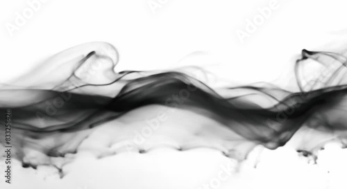 Wallpaper Mural Dynamic black and white ink splatters on a blank canvas. Concept Abstract Art, Monochrome Design, Ink Splatters, Creative Expression, Minimalistic Composition Torontodigital.ca