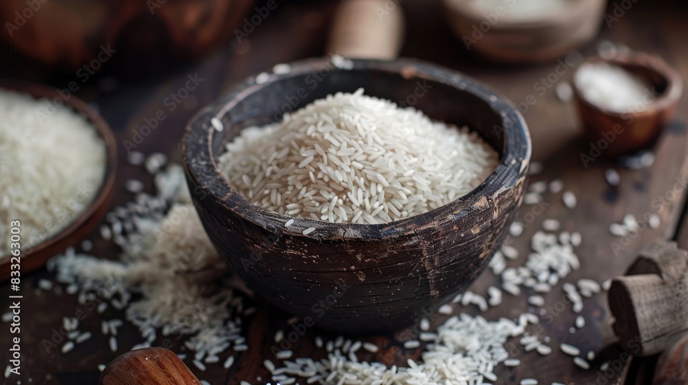A photo of rice A photo of rice