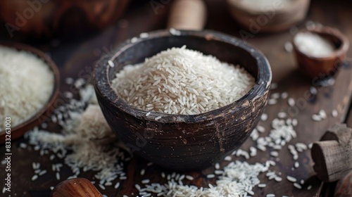 A photo of rice
