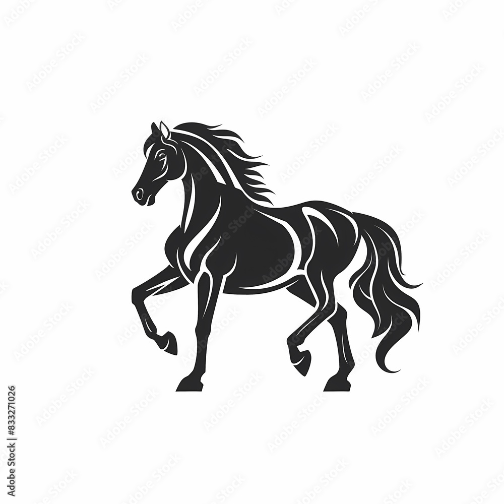 horse silhouette logo horse silhouette logo