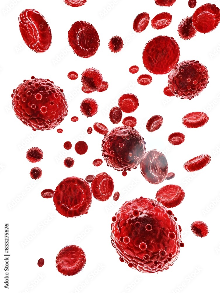 of Red Cells in Different Sizes Red Cells of Various Sizes of Red Cells in Different Sizes Red Cells of Various Sizes