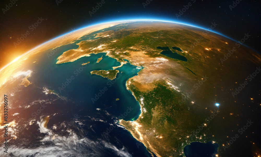 earth in space earth in space