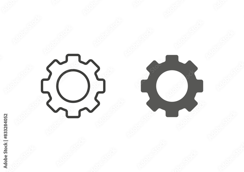 Setting icon in vector eps 10. Setting icon in vector eps 10.