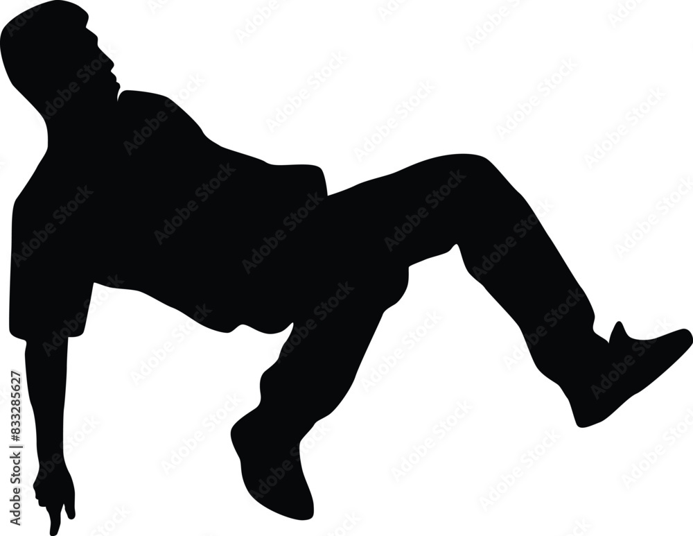 People break dancing silhouette illustration. People posing street dance hip hop in black color. People break dancing silhouette illustration. People posing street dance hip hop in black color.