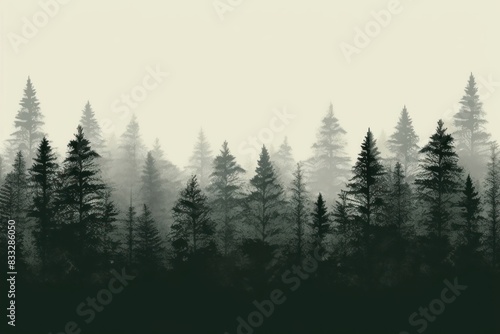 Forest backgrounds outdoors woodland. photo