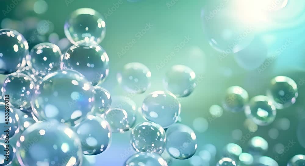 Pastel Blue Background with White Soap Bubbles: Professional Photo with Copy Space. Concept Professional Photography, Pastel Blue Background, Soap Bubbles, Copy Space Pastel Blue Background with White Soap Bubbles: Professional Photo with Copy Space. Concept Professional Photography, Pastel Blue Background, Soap Bubbles, Copy Space