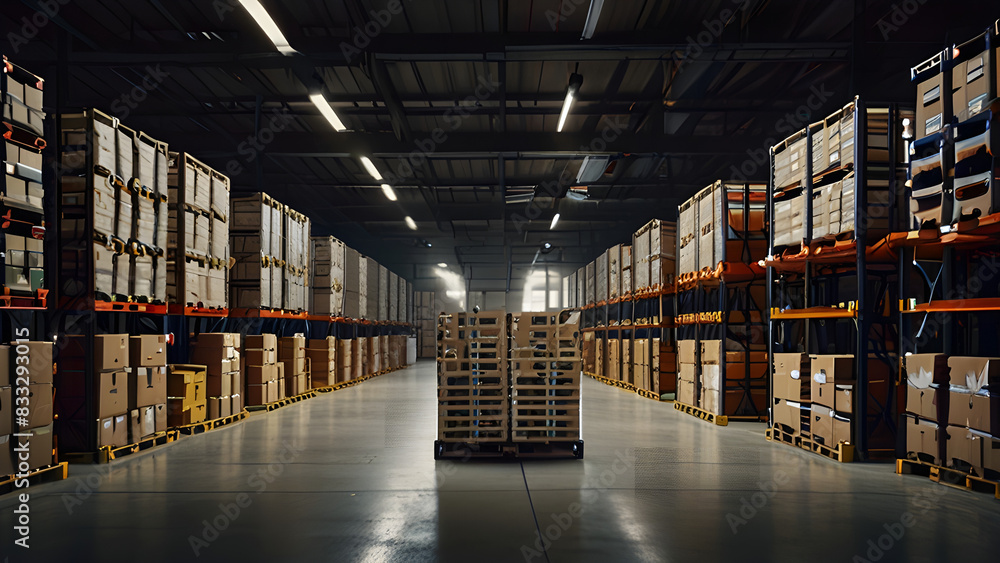 a modern warehouse operation a modern warehouse operation