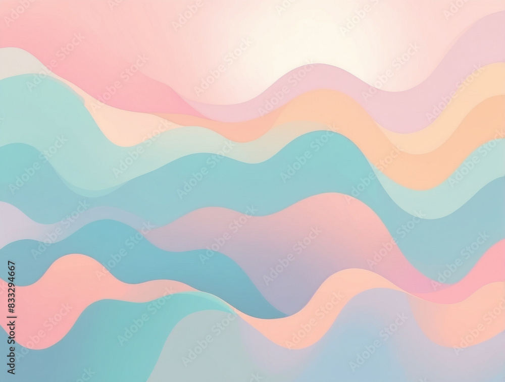 Soft Pastel Abstract Background , Calm and Soothing Design Soft Pastel Abstract Background , Calm and Soothing Design