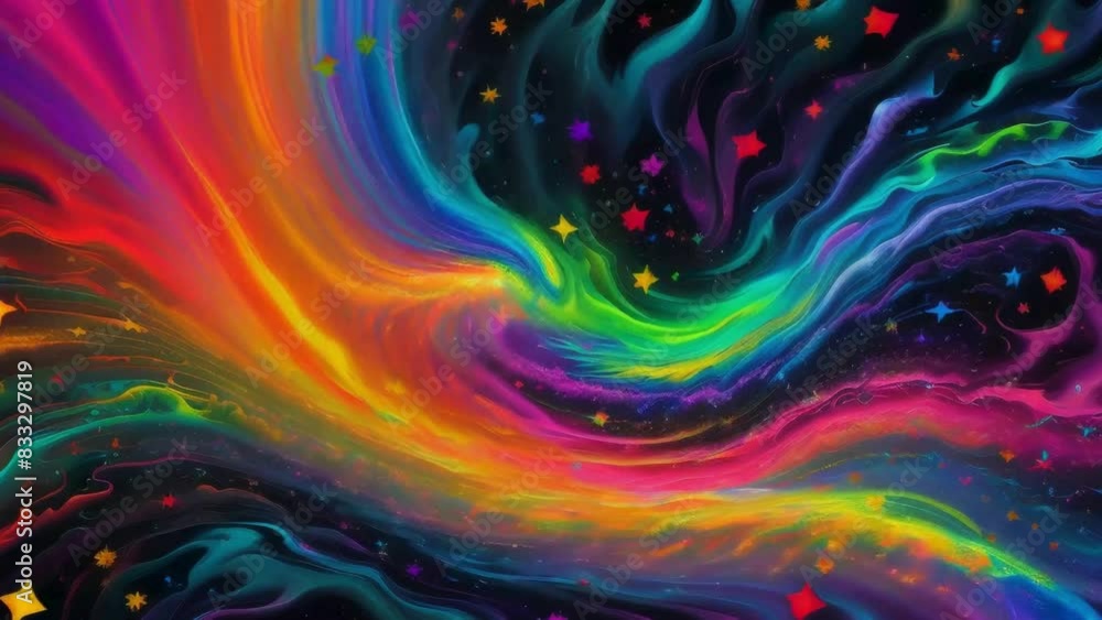 Colorful Abstract Fractal Bac Colorful Abstract Fractal Bac
