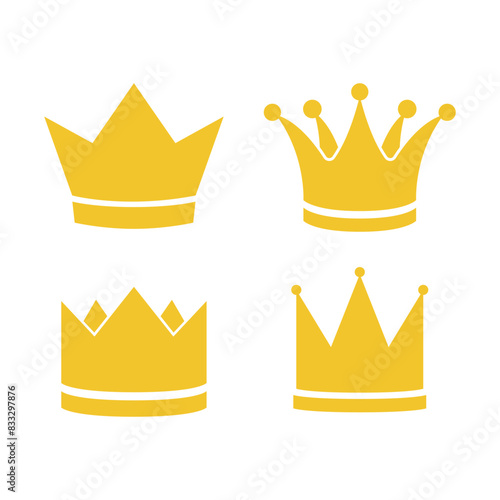 Crown Yellow Glyph Style Set