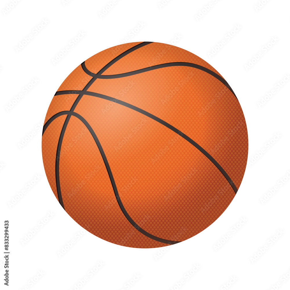 Fototapeta premium Basketball Gradient Style