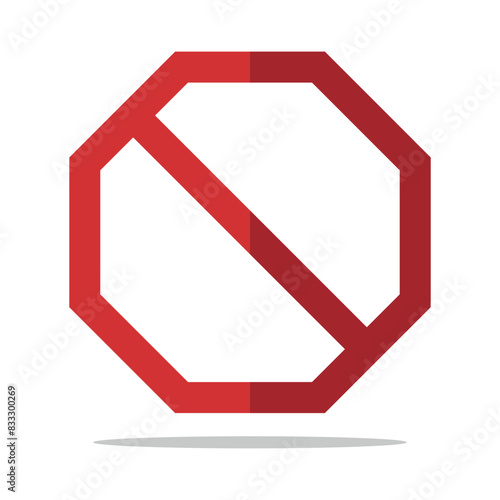 Hexagon No Sign