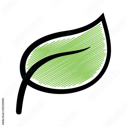 Leaf Sketch Style