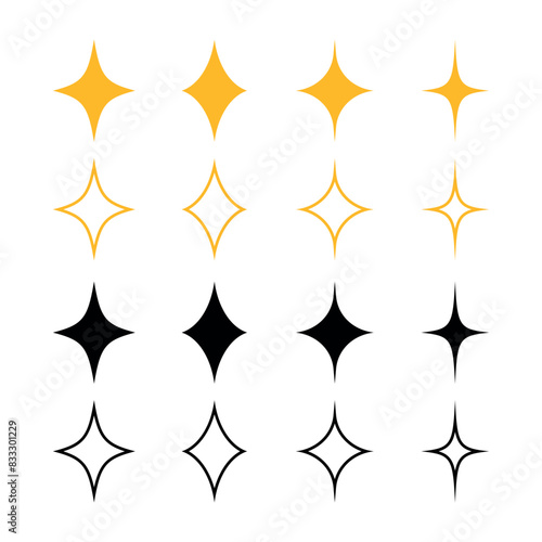 Sparkle Star Shape Set