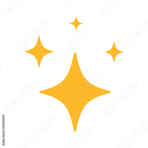 Sparkle Stars Flat Style