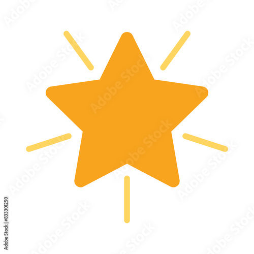 Star Sparkle Flat Style