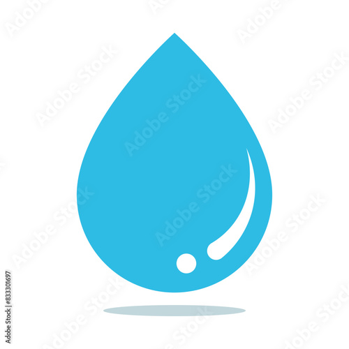 Water Droplet Flat