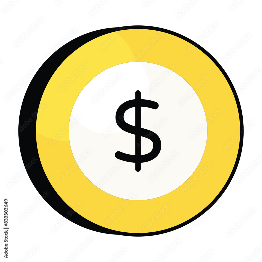 Business and finance outline colour icons Business and finance outline colour icons