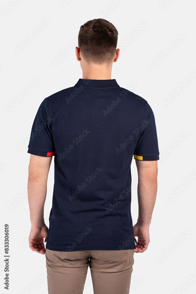 a model wearing men casual fashion clothing a model wearing men casual fashion clothing