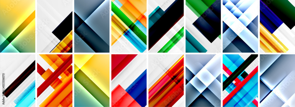Set of low poly triangles poster geometric backgrounds. Vector Illustration For Wallpaper, Banner, Background, Card, Book Illustration, landing page Set of low poly triangles poster geometric backgrounds. Vector Illustration For Wallpaper, Banner, Background, Card, Book Illustration, landing page