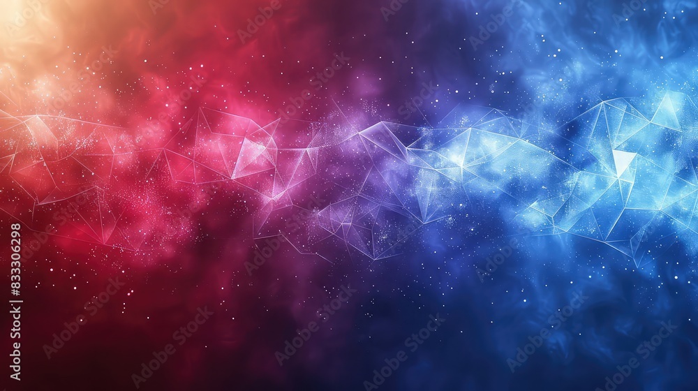 Naklejka premium Explosive Neon smoke color abstract watercolor fractal patterns dynamic energy background