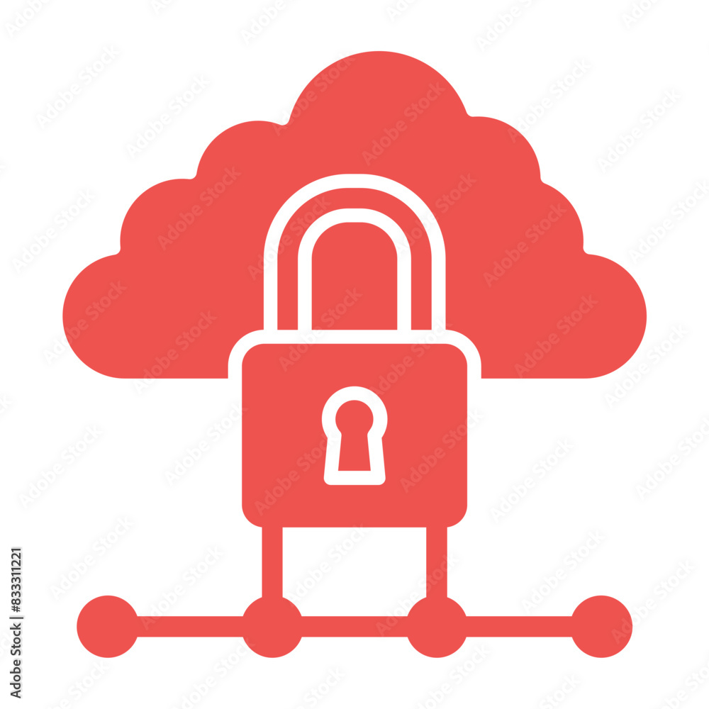 Cloud Lock Icon